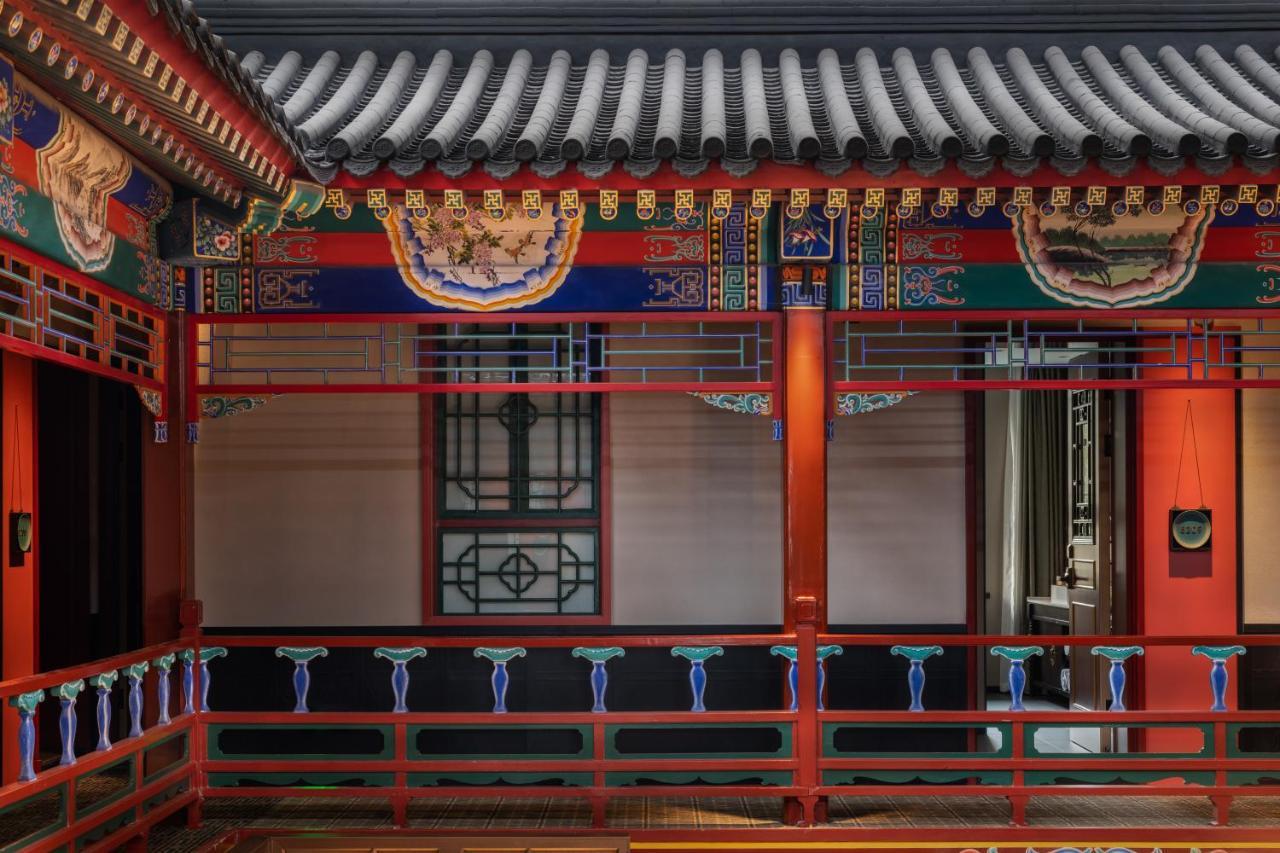 Manxin Mansion Drum Tower Courtyard Pequim Exterior foto